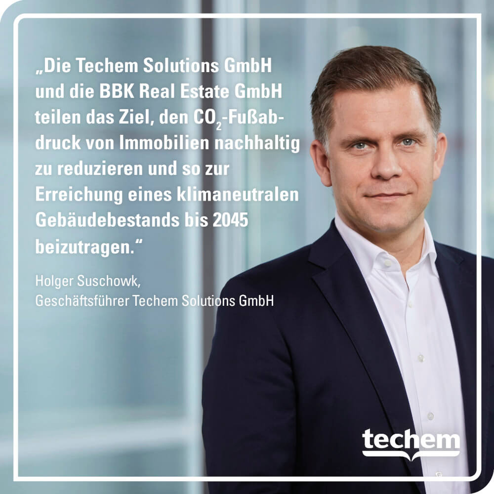 Holger Suschkow, Geschäftsführer der Techem Solutions GmbH
